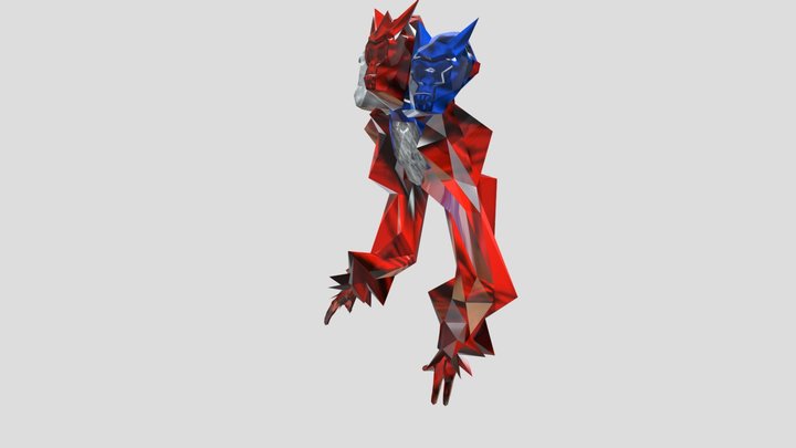Clouds Gorilla Horror Jolly Rancher (Fanmade) 3D Model