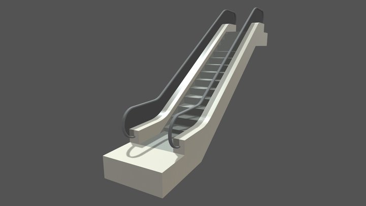 Yürüyen Merdiven (  Escalator ) 3D Model