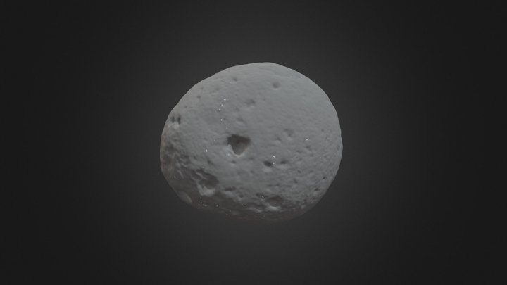Asteroid Kolonica with texture 3D Model