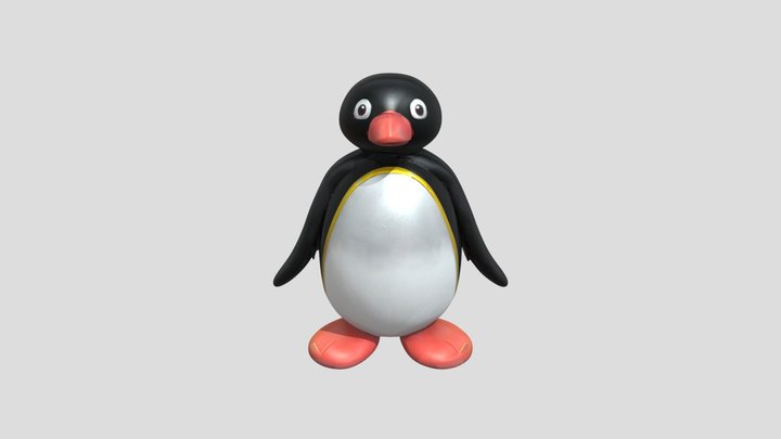 Penguin Pal 3D Model