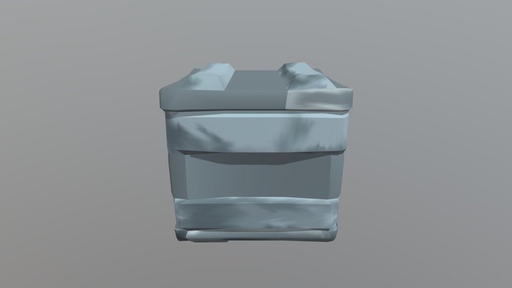 LaneJ Crate Mesh 3D Model