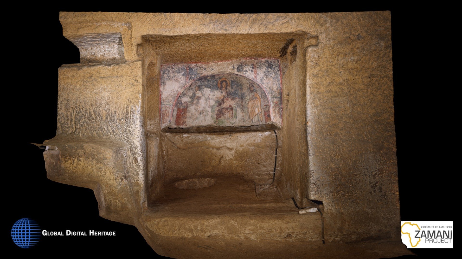 San Gennaro Catacomb Fresco, Naples (25)