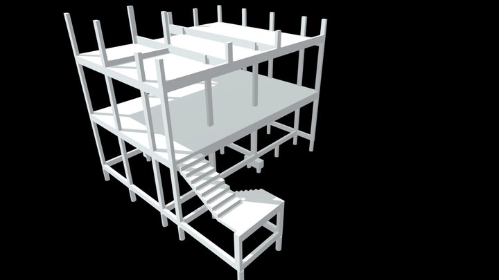 IELF - Bruno Martins Engenharia Estrutural 3D Model