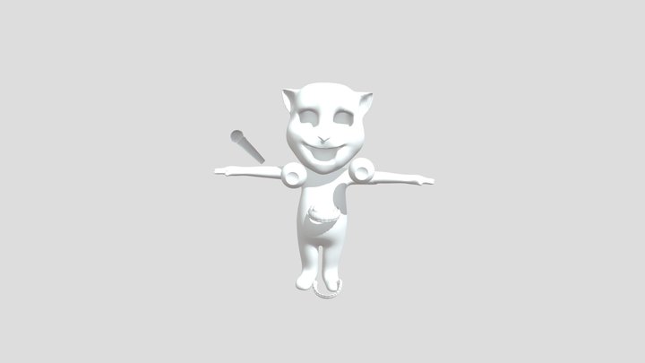 Terrible Talking Juan with funkin 3D Model