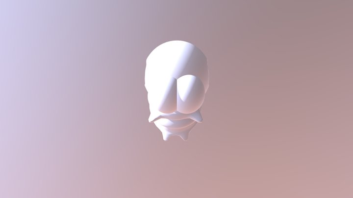 Hollow Knight Worm 3D Model