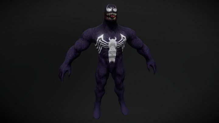 venom 3D Model