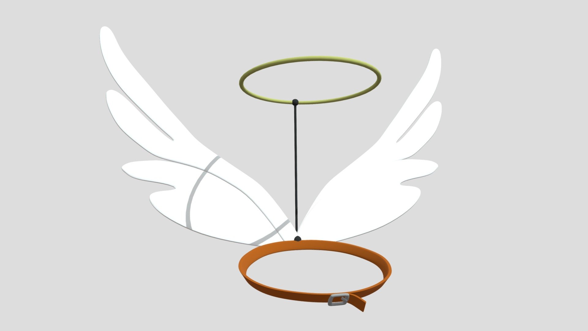 Pea Angel Costume — Sketchfab embed 3D viewer
