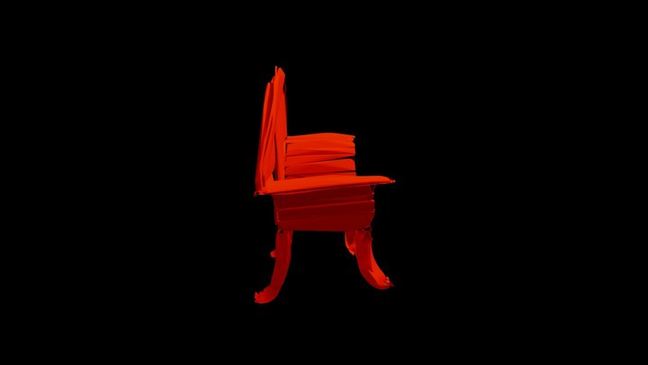 Sitzmöbel Schulhof Tilt Brush 3D Model