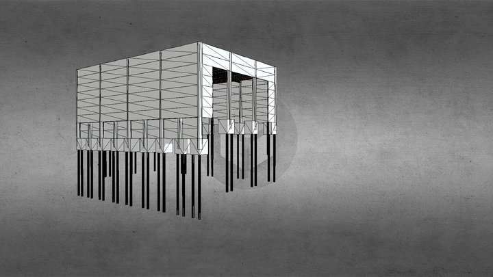 BARRACÃO COMERCIAL  TOLEDO/PR   PAULO NIEDERAUER 3D Model