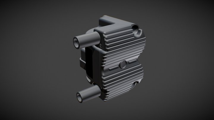 Ignition coil Twin Cam-EFI Type A 3D Model
