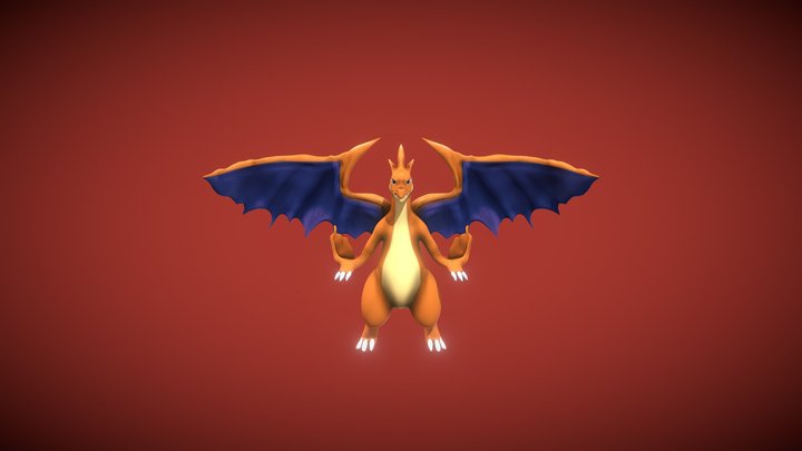 Charizard Y 3D Model