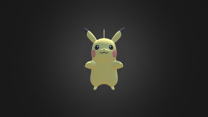 Pikachu 3D Model
