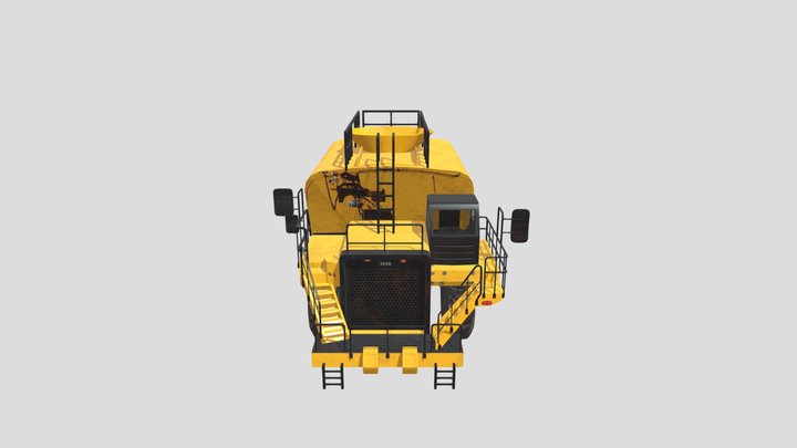 7500L water tank 3D Model