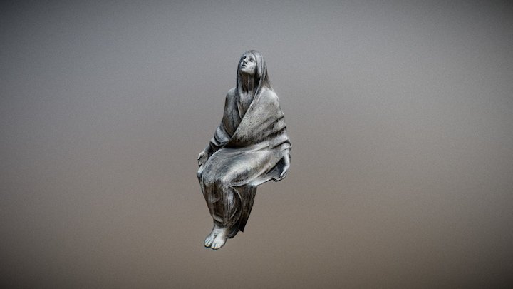 Madonna Trono 3D Model