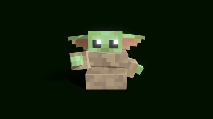 Baby Yoda 3D Model