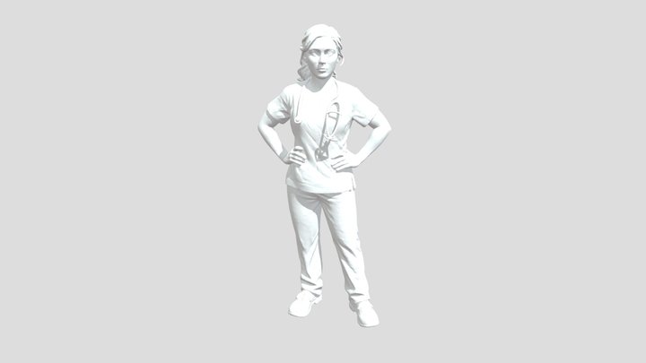 Healthcare Professional 3D Model
