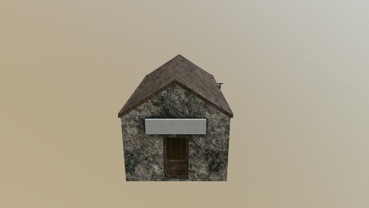 Welsh Village Shop 3D Model