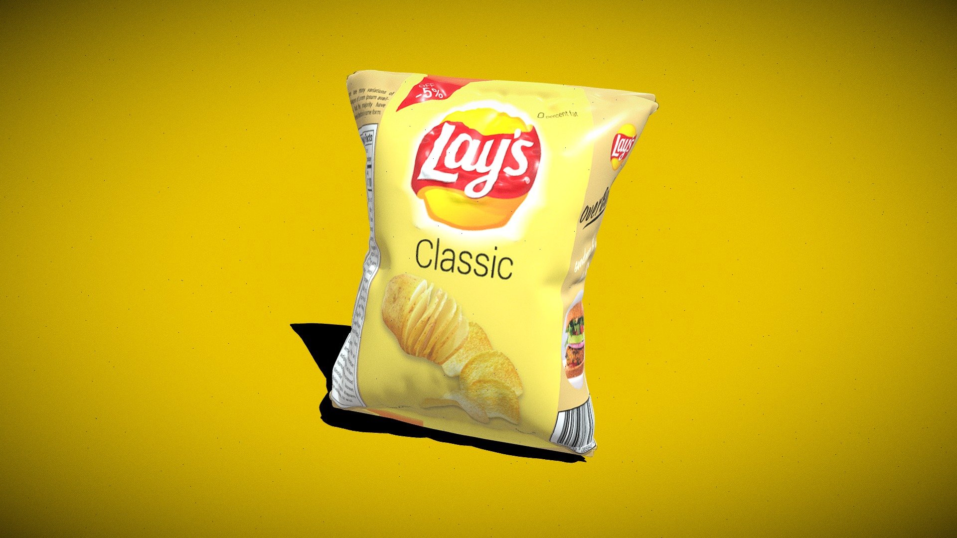 Lay's Potato Chips - Download Free 3D model by yezenzeynberekat ...