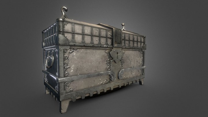 TreasureChest 3D Model