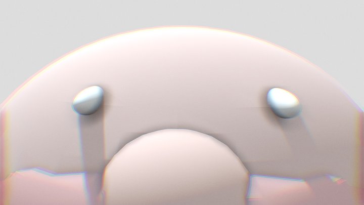 3D model Blobfish Realistic Animated VR / AR / low-poly