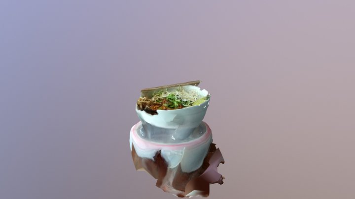 khanom chin nam ngiao 3D Model