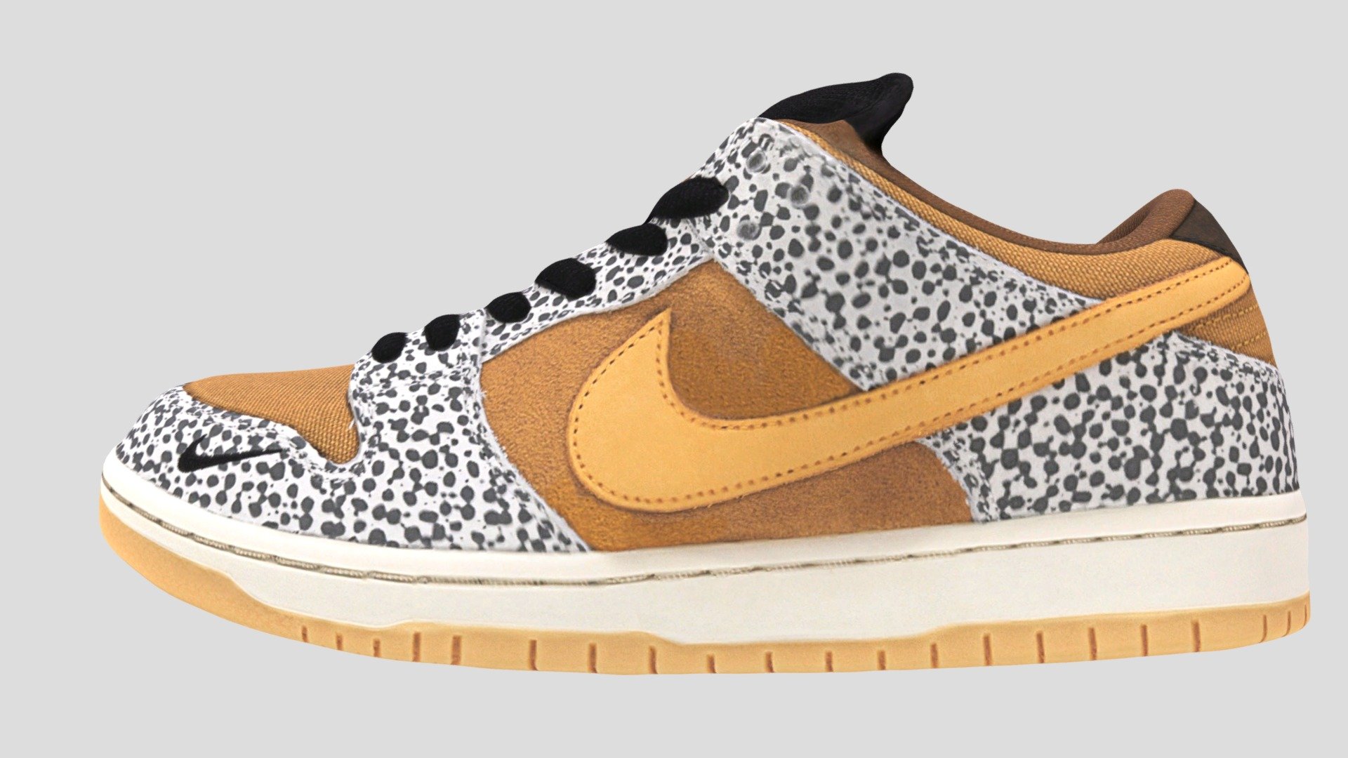 NIKE DUNK SB LOW SAFARI - Download Free 3D model by SRUSH651 2th☑ ...
