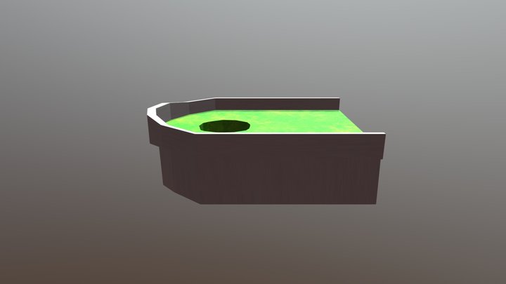GrassTile End 3D Model