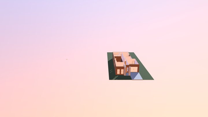 HOUSE PLAN Finished 3D Model
