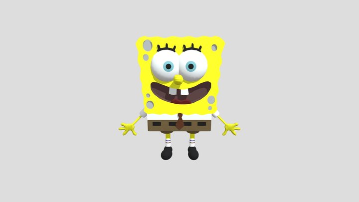 Spongebob FINAL 3D Model