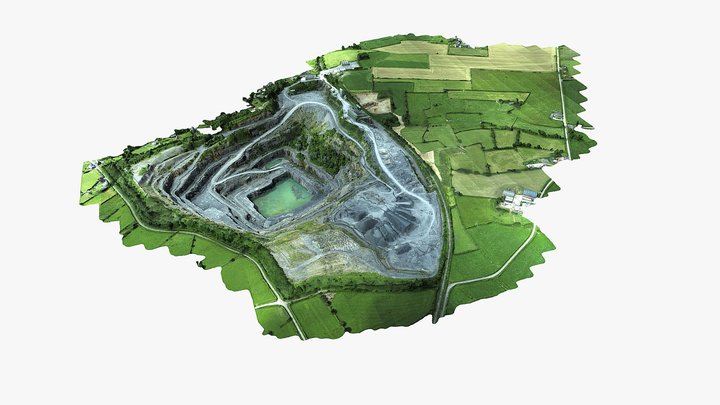 Carrière de Glageon 3D Model