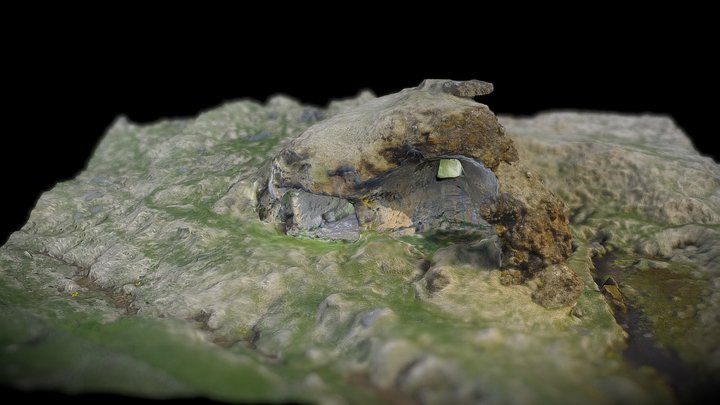 Icelandic Cave Habitation 3D Model