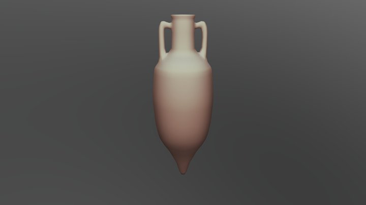 03- Dressel Amphora 3D Model
