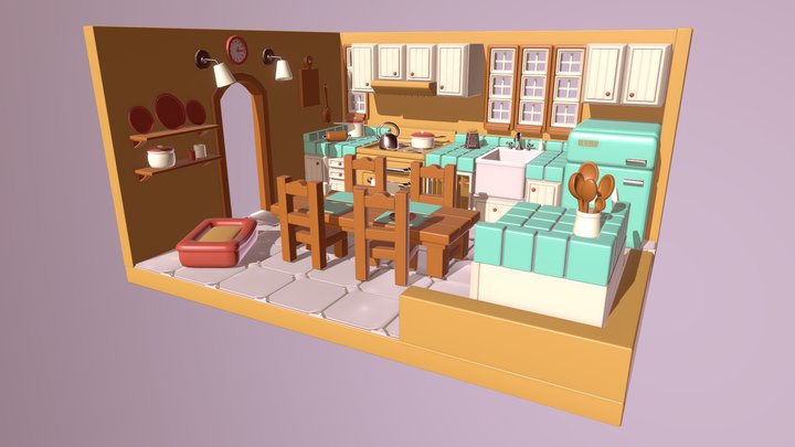 Kitchen 3D Model