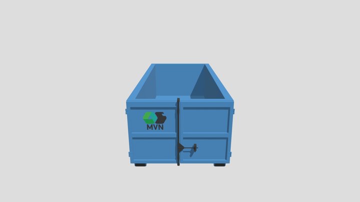 Контейнер 20м3 3D Model