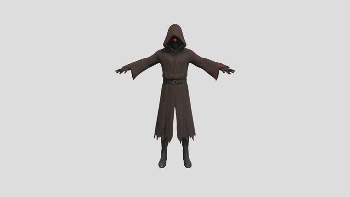 Shadow Mage 3D Model