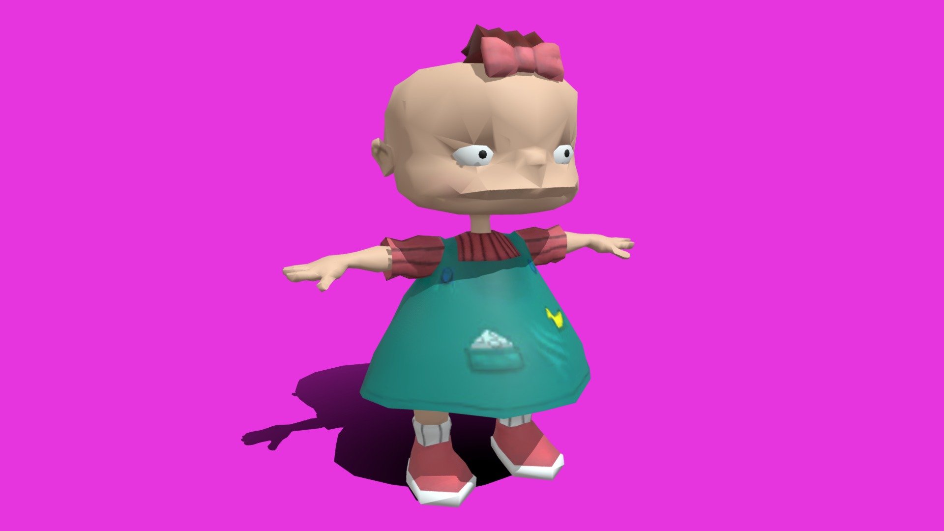 GameCube - Rugrats Royal Ransom - Lil - 3D Model By Zarboy086 [9411e24 ...