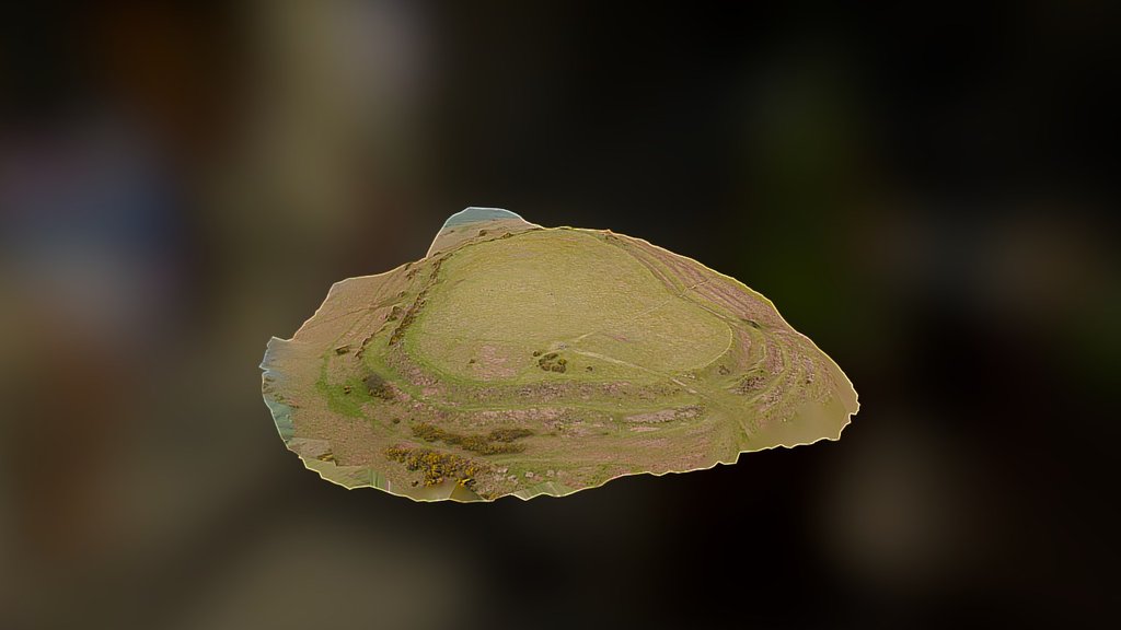 Pen-Y-Crug hillfort using agisoft