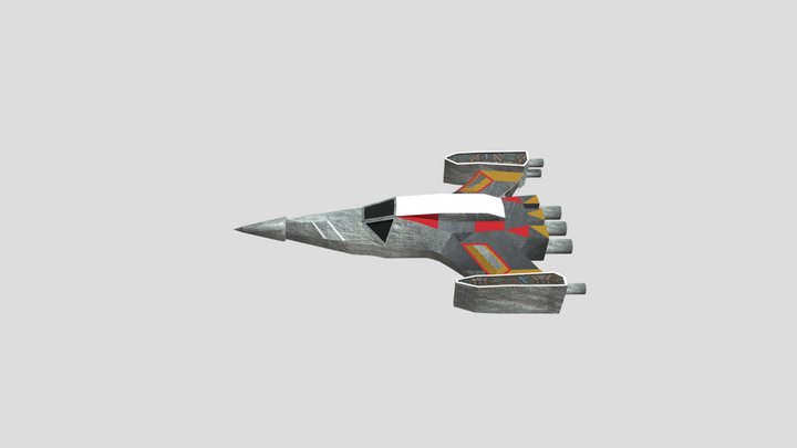 spaceship 3D Model