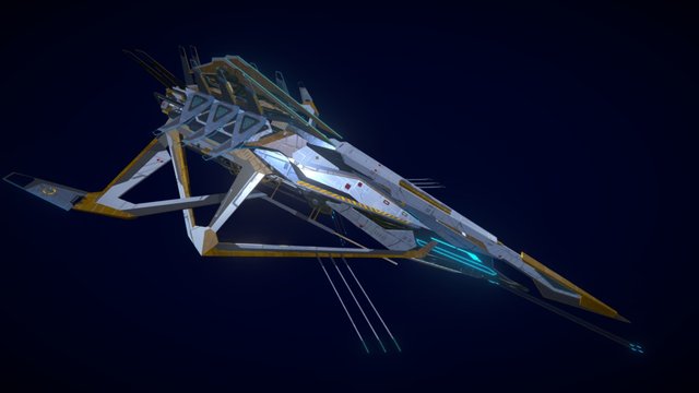 Asteria Dreadnought 3D Model