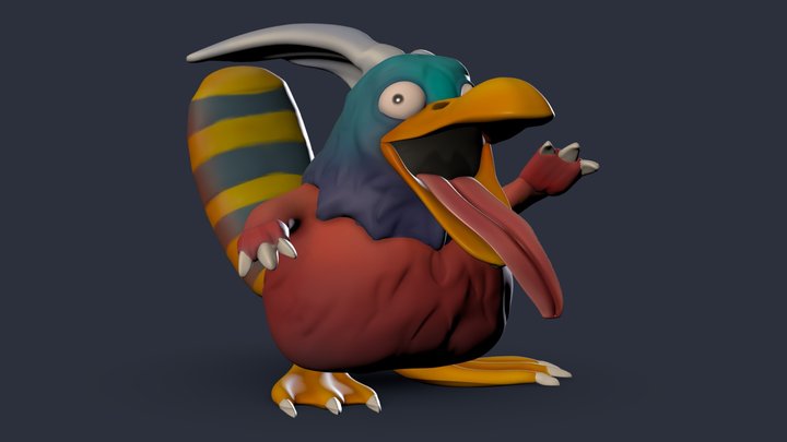 Breath of Fire 4 - Cap 3D Model