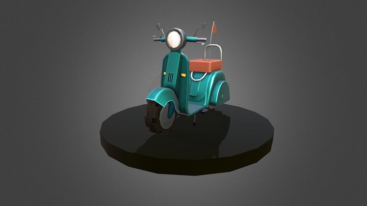 Scooter 3D Model