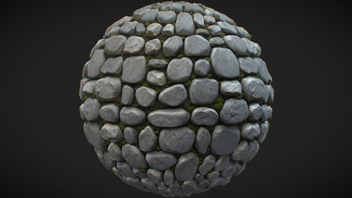 Seamless Rustic Stone Wall & Floor Texture 051