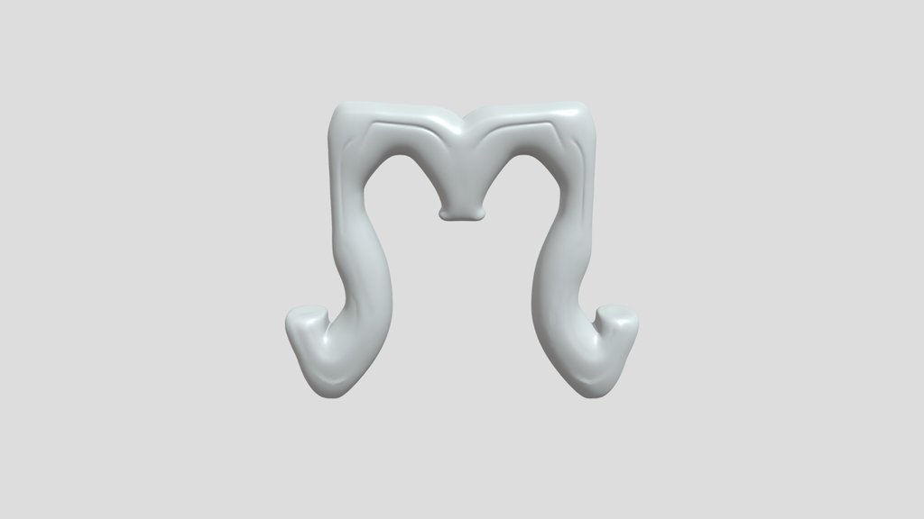 Decorative symmetrical metal bracket
