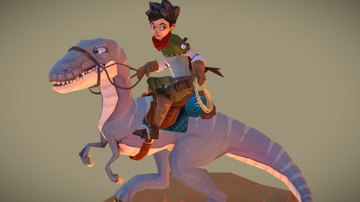 Jurassic Explorer 3D Model