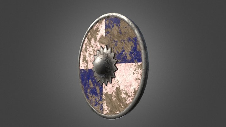 Wonr-Out Viking Shield 3D Model