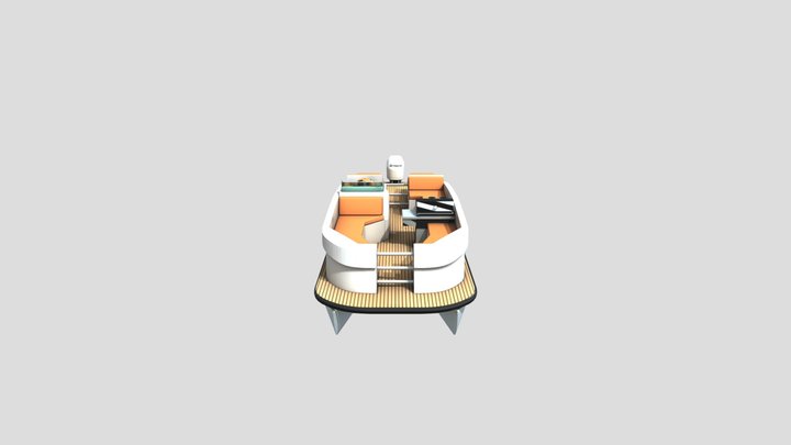 Pontoon1 3D Model