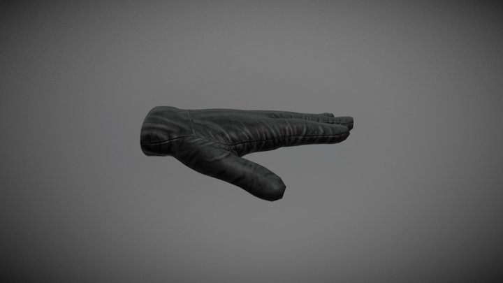 Leather Glove 3D Model