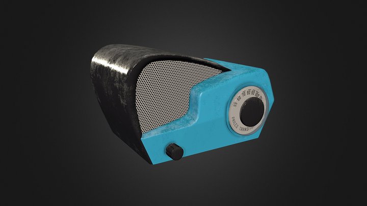Philco radio 3D Model