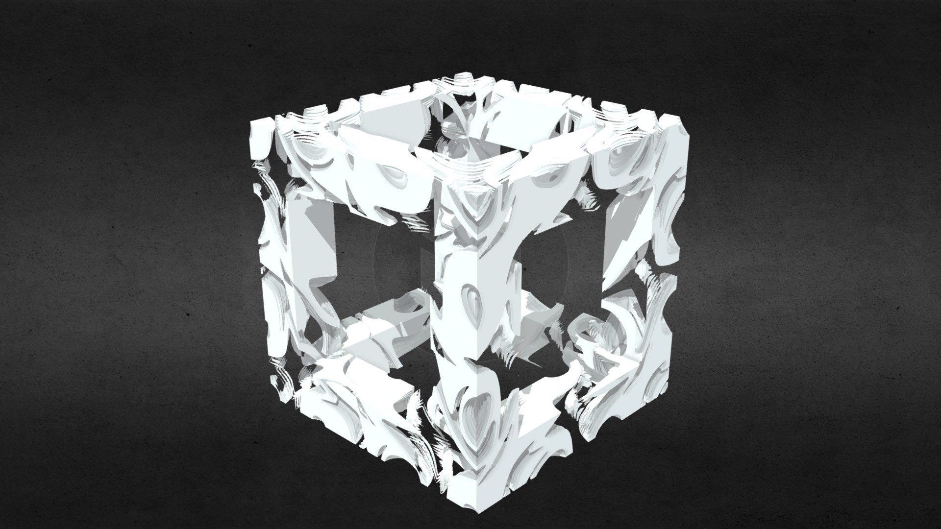 Fake volumetrics cube (free)