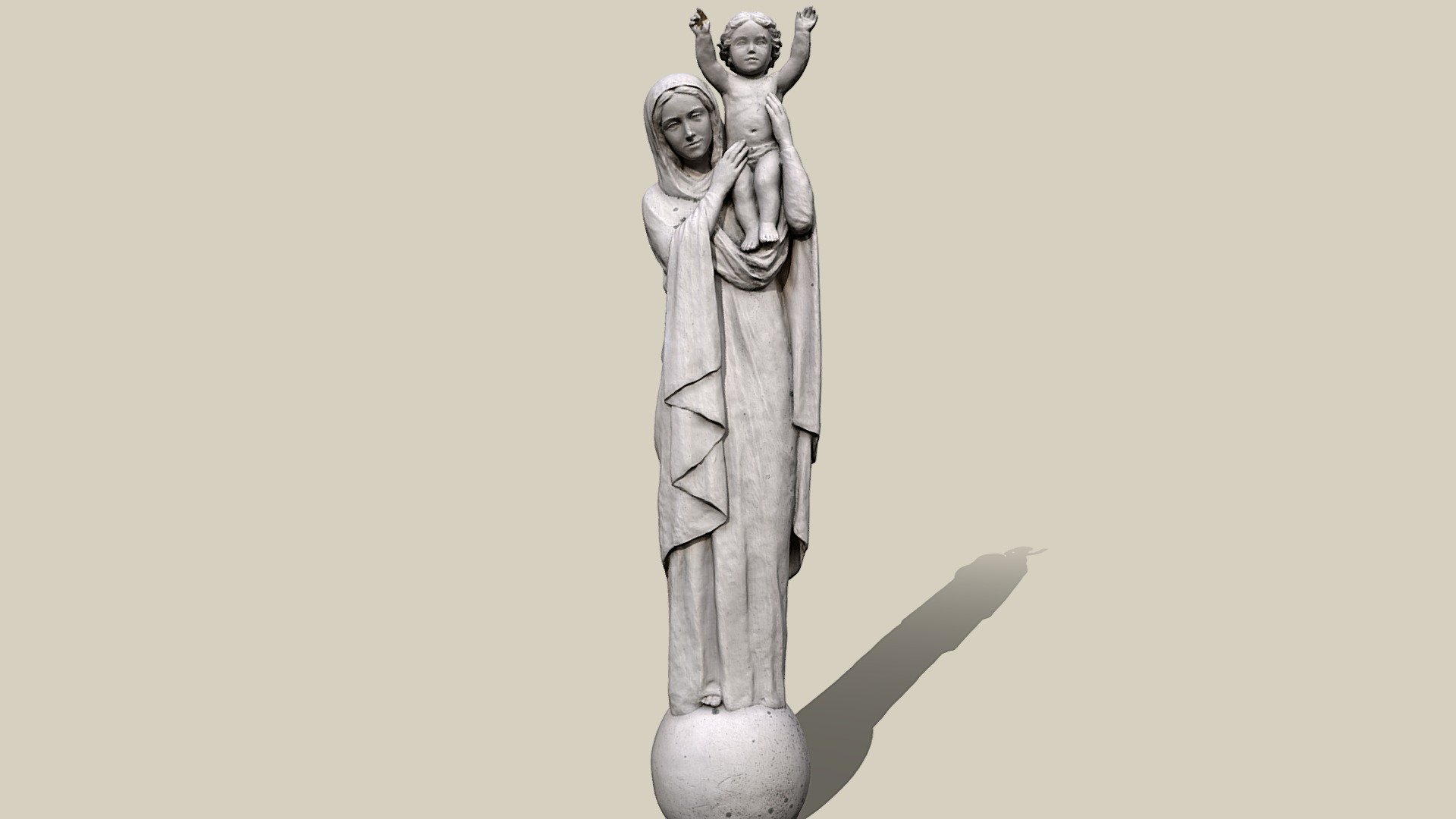 Hl. Maria — Sketchfab embed 3D viewer